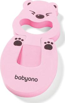 Babyono безопасный дом: "Блокада для дверей мишка" Розовый 947/01bo
