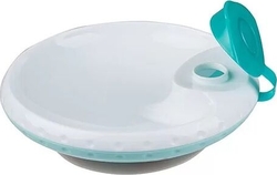 BabyOno мисочка с присоской и подогревателем еды Мятный 1070/01bo