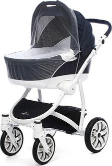 BabyOno универсальная москитная сетка для коляски белая 72bo