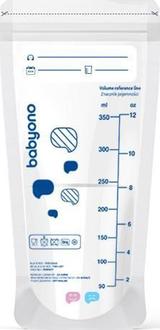 BabyOno пакеты для хранения грудного молока с индикатором температуры Natural nursing 20 шт 1099bo