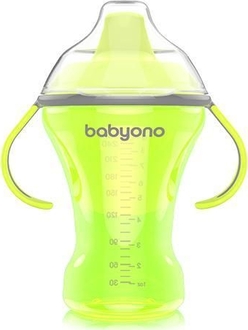BabyOno поилка-непроливайка с твердым носиком Natural nursing 1457bo