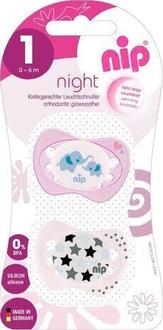 NIP пустушка "Нічний сон" (2 шт) №1 (0-6 мес.) 313095nip