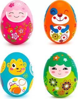 Hola Toys погремушка Яйца в ассорт. 3102Cafk