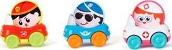 Hola Toys Транспорт набор машинок, 3 шт. 3129Bafk
