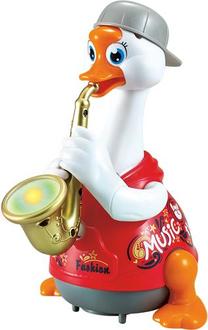Hola Toys іграшка музична Гусак-саксофоніст красный 6111-redafk