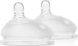 Olababy змінні насадки середній потік на пляшечку Gentle Bottle 3-6М, 2 шт 82002ob