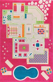 IVI детский игровой ковер Игровой дом 134x200 8699149500117