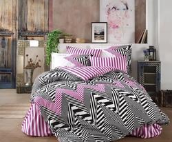 Hobby постельное белье Poplin полуторное Daniela черный 53707_1,5bt