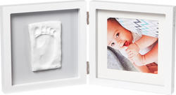 Baby Art подвійна рамка квадратна Бело-серая 3601095200
