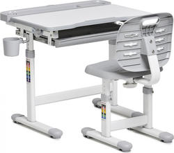  FunDesk комплект парта і стілець-трансформери Cura  Grey Cura Grey
