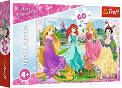 Trefl пазл 60 Любимые принцессы 17347ep