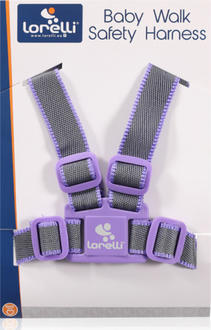 Lorelli вожжи grey/violet 22751ber