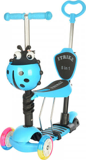 iTrike самокат 5в1 Maxi JR 3-026-C  blue 23759ber
