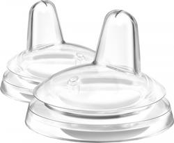 Avent сменные мягкие силиконовые носики 6м+/9м+ 8710103916048