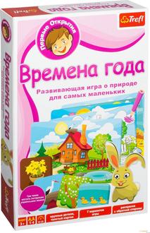 Trefl настольная игра Первые открытия Времена года 01104tfl