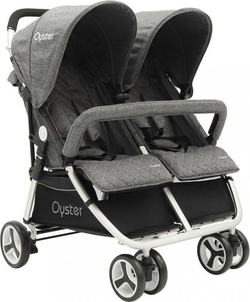 BabyStyle прогулочная коляска для двойни Oyster Twin Mercury OTWME