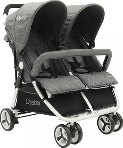 BabyStyle прогулочная коляска для двойни Oyster Twin Mercury OTWME