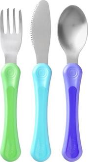 Tommee Tippee набор столовых приборов ложка вилка нож 17385iti