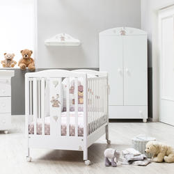Italbaby кроватка с креплением для второго уровня Kuku белый 070.0018-0340 / 070.0002
