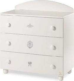 ItalBaby комод Baby Chic белый 070.8000-0040