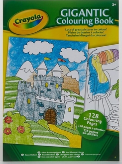 Crayola гигантская книга-раскраска 256280.024