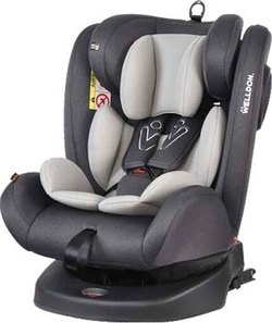 Welldon автокрісло Angela Isofix Графитовый/серый WD002-TT95-001