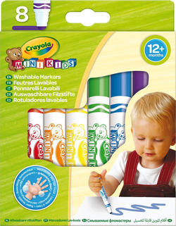 Crayola мої перші фломастери Mini Kids washable 8 шт 8324
