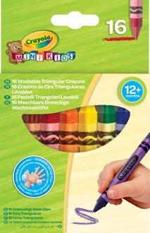 Crayola набор треугольной восковых мелков для детей Mini Kids 256316.112