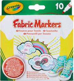 Crayola набор фломастеров для рисования на ткани тонкая линия 1 256353.012