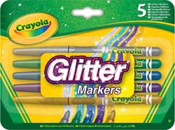 Crayola набор фломастеров с блестками 256354.012