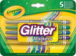 Crayola набор фломастеров с блестками 256354.012