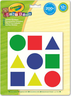 Crayola набор стикеров Mini Kids Цвета и формы 256412.124