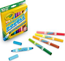 Crayola набор двусторонних фломастеров washable 256347.012