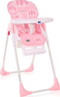 Lorelli стульчик для кормления Cryspi pink hearts 24109ber