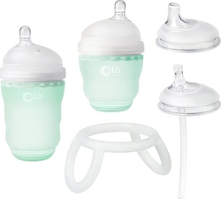 Olababy набір дитячих антиколікових пляшечок GentleBottle Mint 98002ob