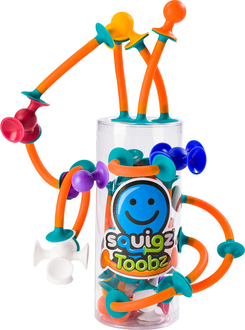 Fat Brain Toys конструктор контурный Соедини и согни Squigz Toobz F194MLafk