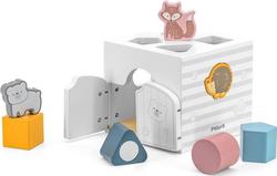 Viga Toys дерев'яний сортер з брязкальцями PolarB Будиночок для звірят 44052afk