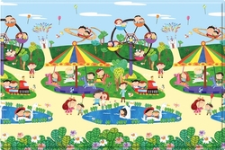 BabyCare коврик (1850х1250х12 мм) Funny Land 90371iti