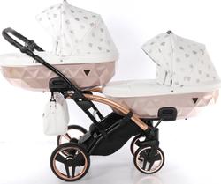 Junama коляска для двойни Glow Duo Slim 01 J-G-DUOs-01