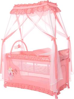 Lorelli манеж Magic Sleep pink princess 24096ber