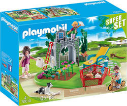 Playmobil super Set конструктор Семейный дворик 70010ep