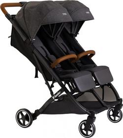 X-Lander прогулянкова коляска для двійні X-Double DOUBLE BLACK 73634iti