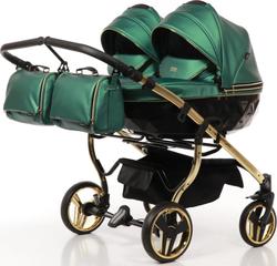 Junama универсальная коляска для двойни Fluo line Duo 02 J-Fl-DUO-02