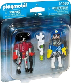 Playmobil конструктор Космічний поліцейський та злодій 70080ep