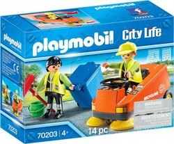 Playmobil конструктор уборщик улицы 70203ep