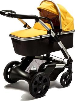 HeeTee універсальна коляска 2 у 1 Mayfair  Black/Mustard MF1.N.2P.BMT
