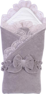 Верес конверт-одеяло Velour lace taup grey 125.06.04ver