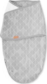 Summer infant конверт на бесшумных липучках SWADDLEME WHISPER QUIET серый 58816