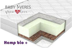 Верес матрац Hemp bio+ 140х70х10 см 52.3.001ver