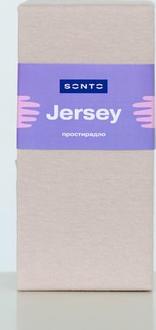 SONTO простирадло Jersey Бежевый 4820202710486